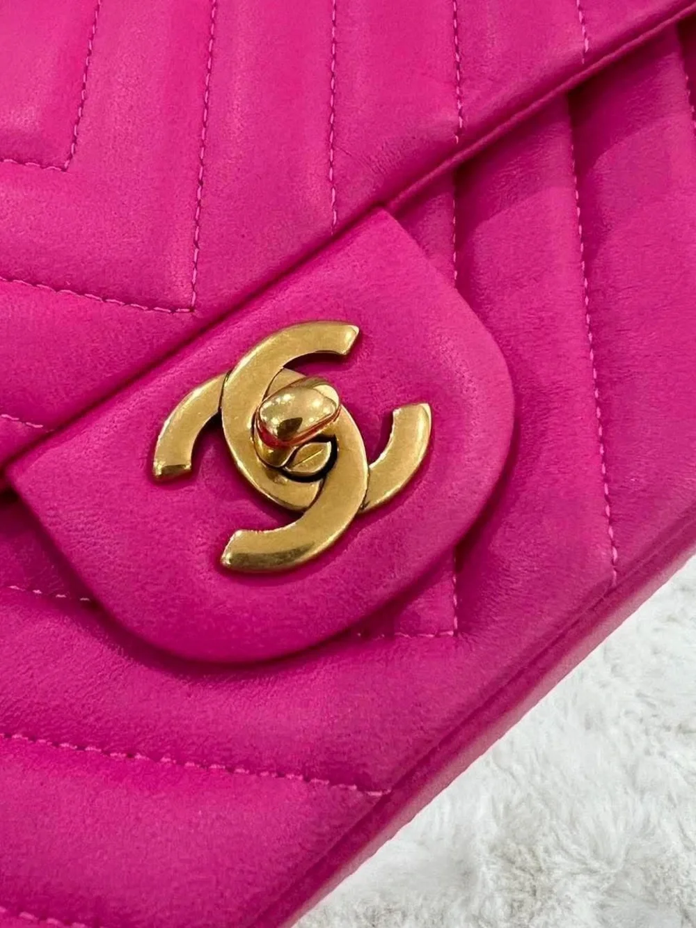 CHANEL authentic pink